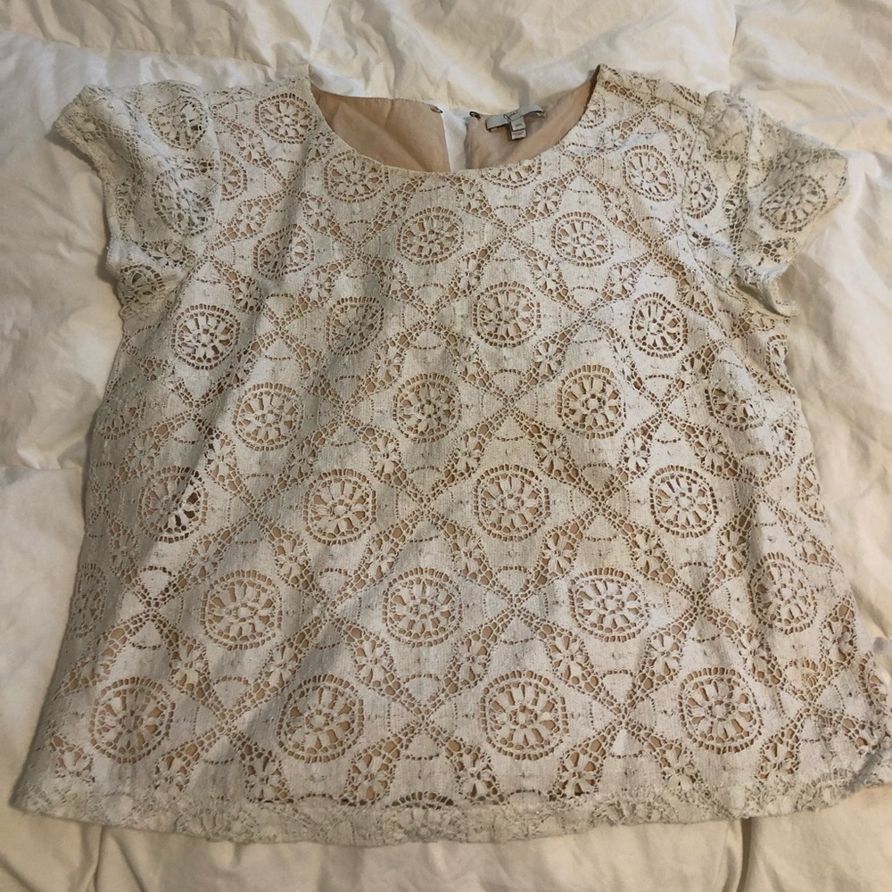 Joie crochet top